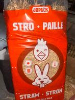 2 volle zakken hooi & stro te koop, Ophalen