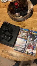 Playstation 4 met 4 spelletjes en 2 controllers, Games en Spelcomputers, Spelcomputers | Sony PlayStation 3, Ophalen of Verzenden