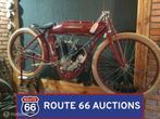Indian 8-Valve Racer | 1915 | Route 66 Auctions, Auto's, Oldtimers, Overige merken, Zwart, Bedrijf, Handgeschakeld