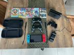 Nintendo Switch + 5 jeux, Consoles de jeu & Jeux vidéo, Enlèvement, Comme neuf, Avec 2 manettes, Avec jeux
