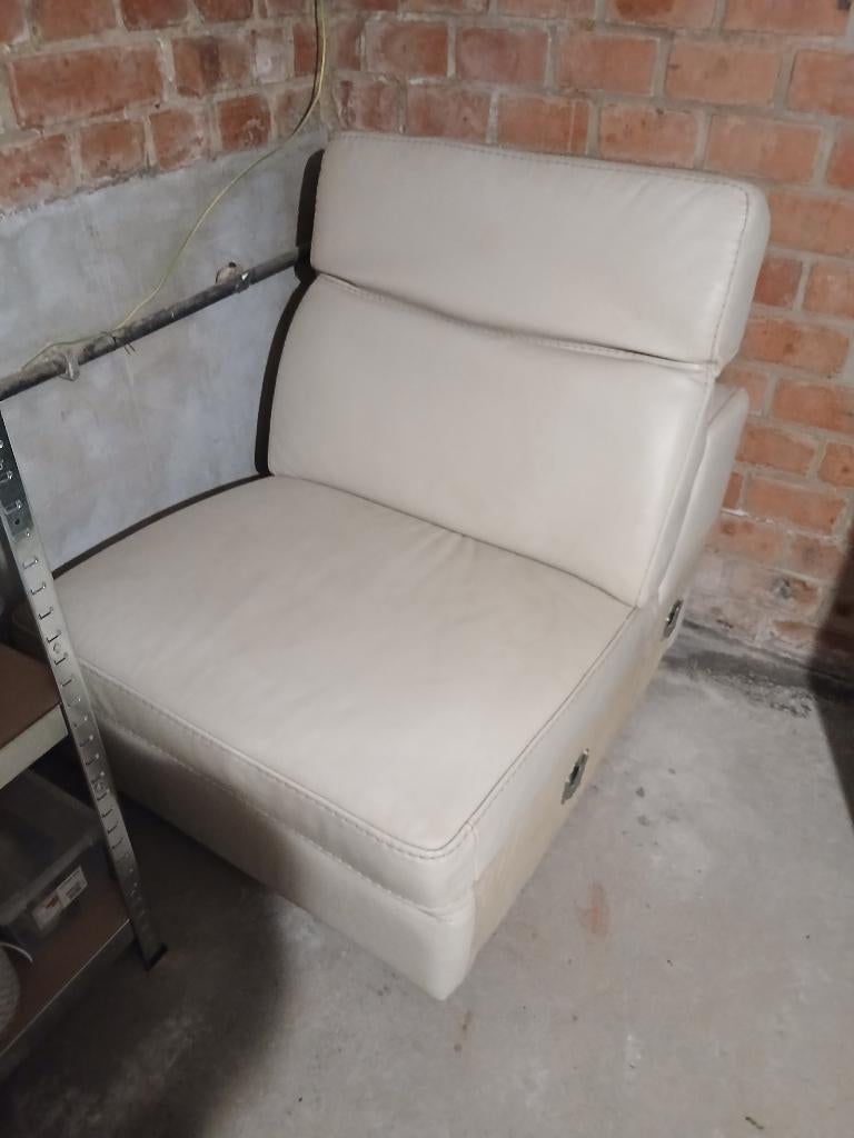 Lederen zetel gratis, Ophalen, Eenpersoons, Minder dan 75 cm, Leer