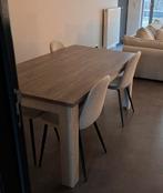 Salon, eettafel, 4 stoelen te koop! 1 jaar oud, Huis en Inrichting, Ophalen, Zo goed als nieuw