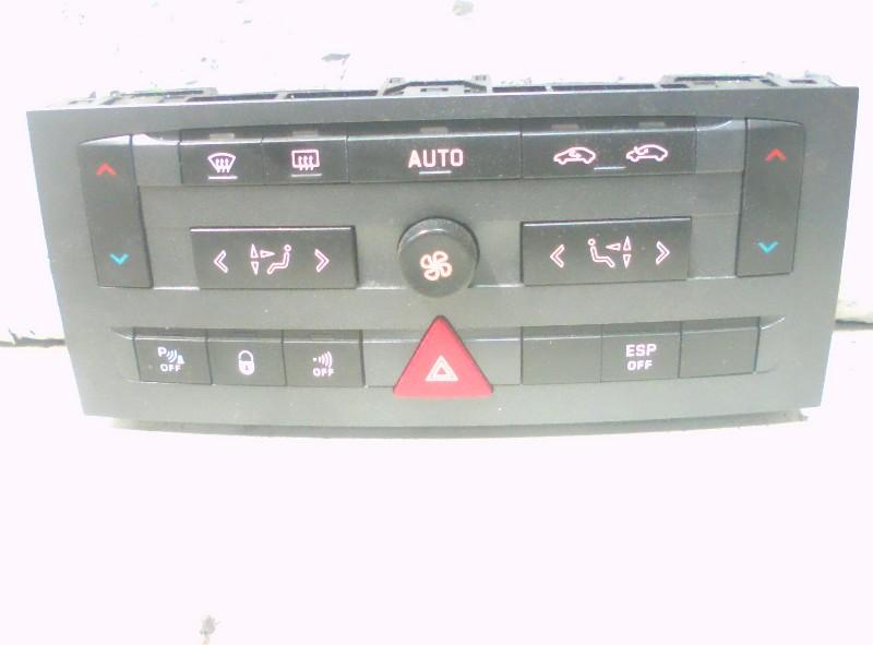 PANNEAU DE COMMANDE AIR CONDITIONNE Peugeot 407 (6C / J), Autos : Pièces & Accessoires, Tableau de bord & Interrupteurs, Peugeot