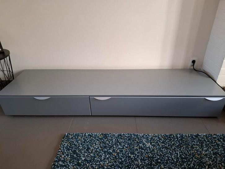 TV- meubel, grijze kleur INTERLÜBKE duo low board, Huis en Inrichting, Kasten |Televisiemeubels, Minder dan 100 cm, 200 cm of meer