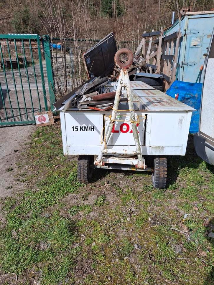 Remorque 15 kilomètres heure idéal pour fermier ou pour fair, Auto diversen, Aanhangers en Bagagewagens