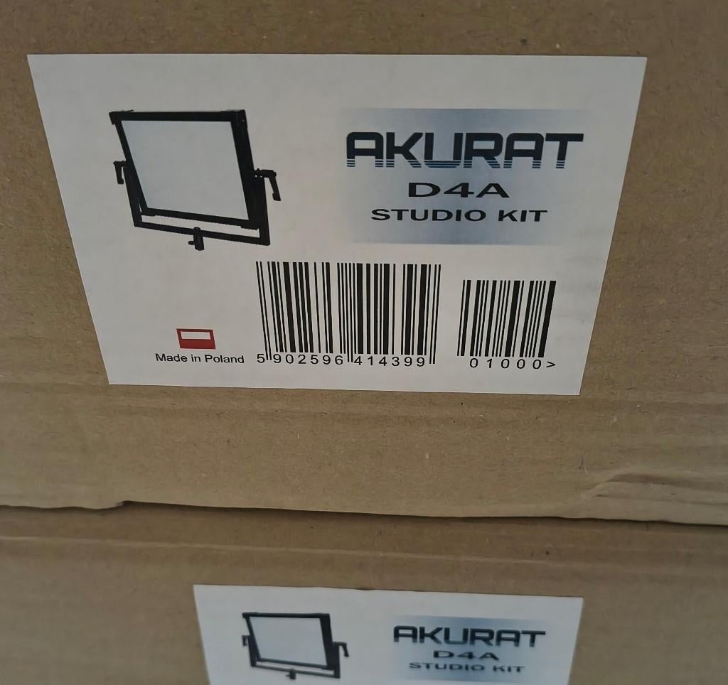 Akurat D4A Studio LED Panel Light 50W Tungsten/Daglicht, TV, Hi-fi & Vidéo, Photo | Appareils professionnels, Neuf, Enlèvement ou Envoi