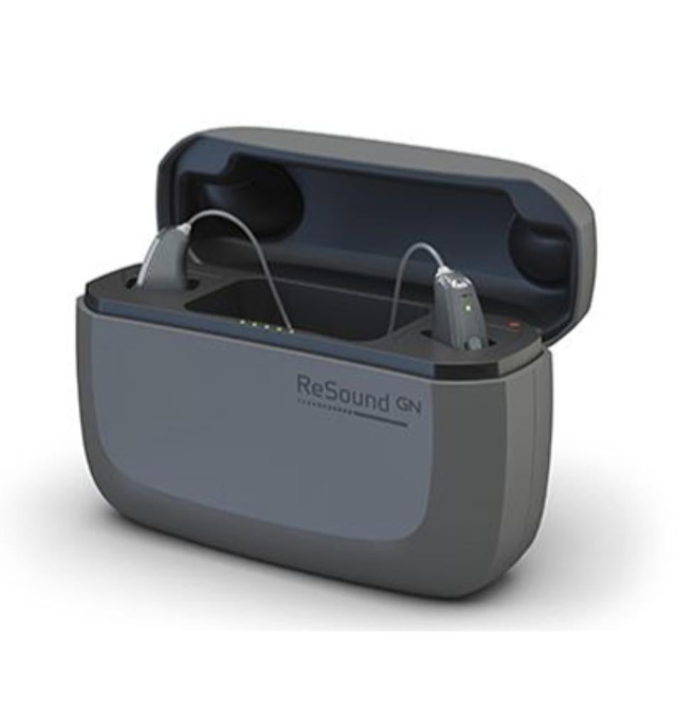 Oplader voor hoorapparaten Resound, Electroménager, Équipement de Soins personnels, Comme neuf, Autres types, Enlèvement ou Envoi