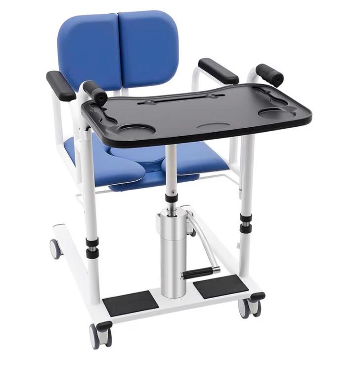 Chaise roulante de transfert hydraulique, Divers, Chaises roulantes, Neuf, Fauteuil roulant à pousser, Enlèvement ou Envoi