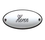 panneau de texte Toilettes en émail - panneau de porte, Enlèvement, Neuf