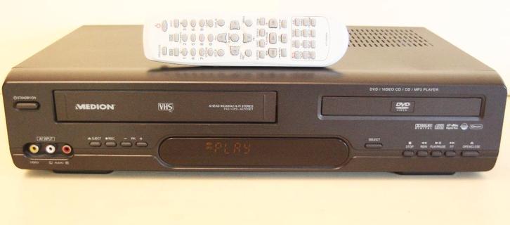 Medion MD82051 Videorecorder & DVD In Eén Toestel / 6 Head, Audio, Tv en Foto, Videospelers, Zo goed als nieuw, Ophalen of Verzenden