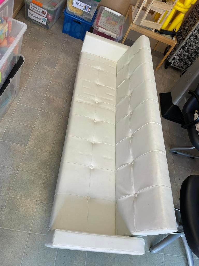 Witte bank, Ophalen, Gebruikt, Wit