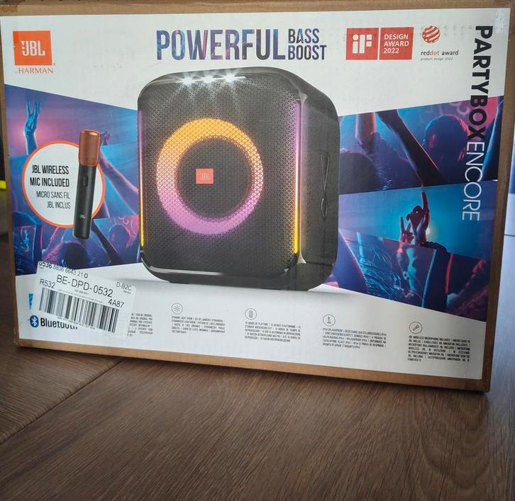 JBL partybox encore speaker met microfoon (24 maanden garant, Audio, Tv en Foto, Luidsprekerboxen, JBL, Ophalen of Verzenden