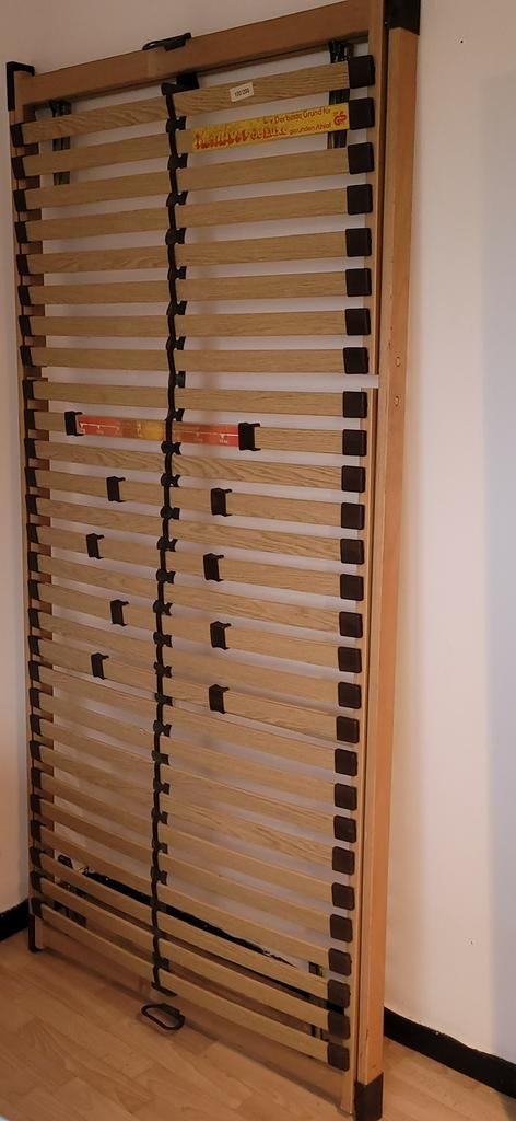 Sommier ergonomique tête&pieds réglable en hauteur90cm/200cm, Maison & Meubles, Enlèvement, Comme neuf, Sommier