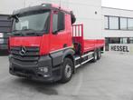 Mercedes-Benz Actros 2551 6x2 naloopstuuras hefas open laadb, Autos, Rouge, Achat, 375 kW, Euro 6