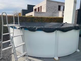 Piscine encastrée Gre Atlantis diamètre 460 cm, Jardin & Terrasse, Piscines, Utilisé, Piscines hors sol, 120 cm ou plus, Rond