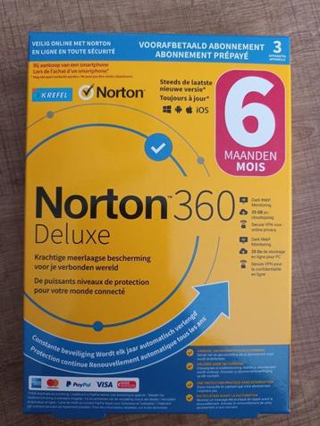 Antivirus Norton 360 Deluxe beschikbaar voor biedingen