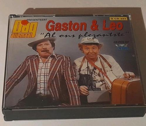 Dubbel-cd Gaston & Leo, Al ons plezantste, CD & DVD, CD | Humour & Cabaret, Utilisé, Coffret, Enlèvement ou Envoi