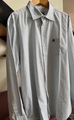 Wit met donkerblauw overhemd Riverwoods XXXL tight fit NIEUW, Ophalen of Verzenden, Nieuw, Wit, River woods