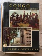 Oude boeken over Afrika, Congo en Ruanda-Urundi, Antiek en Kunst, AUTRES, Ophalen