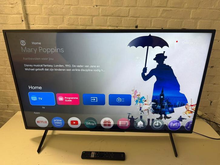 Téléviseur Android Sony Bravia Smart 4K 43 pouces, TV, Hi-fi & Vidéo, Télévisions, Comme neuf, LED, 100 cm ou plus, 4k (UHD), Sony