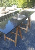 comptoir en pierre dure, Enlèvement, Comme neuf, Noir