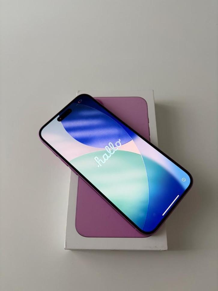 iPhone 16 Plus 128GB Pink, Telecommunicatie, Mobiele telefoons | Apple iPhone, Zo goed als nieuw, 128 GB, Zonder abonnement, Zonder simlock