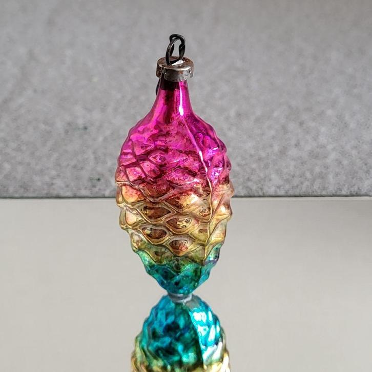 Antieke/vintage kerstbal, Diversen, Kerst, Gebruikt, Ophalen of Verzenden