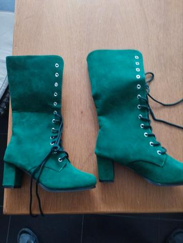 Groene dames laarzen, Kleding | Dames, Ophalen, Nieuw