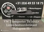 VW Transporter T6 Koplamp Halogeen Links 2015+, Utilisé, Enlèvement ou Envoi
