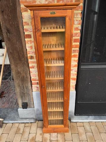 CD/DVD rek in massief teak  beschikbaar voor biedingen