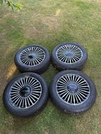 Fiat 500e 16” Diamond velgen met zomerbanden, Ophalen, Gebruikt, Velg(en), 16 inch