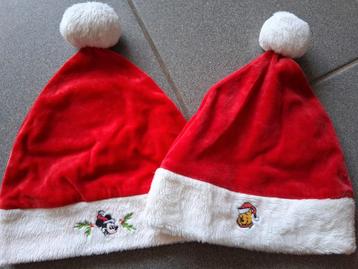 Kerstmutsen Mickey Disney en Winnie the pooh beschikbaar voor biedingen