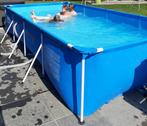 Zwembad 4 x 2 x 0,8m + alle accessoires, Tuin en Terras, Ophalen, Gebruikt, 200 tot 300 cm, 80 tot 120 cm