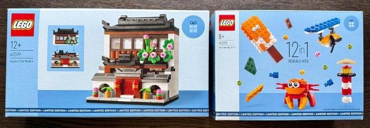 LEGO lot (40599 & 40593) - Limited Edition Gift sets, Kinderen en Baby's, Speelgoed | Duplo en Lego, Nieuw, Lego, Ophalen of Verzenden