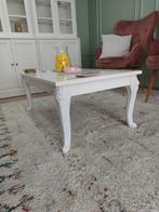 Salontafel hoogglans wit, Huis en Inrichting, Ophalen, 50 tot 100 cm, Vintage, 50 tot 100 cm