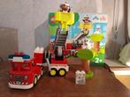 Duplo brandweerwagen, Kinderen en Baby's, Speelgoed | Duplo en Lego, Ophalen, Zo goed als nieuw, Complete set, Duplo