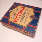 Boîte chocolat Victoria, Collections, Boîte en métal, Utilisé, Enlèvement ou Envoi