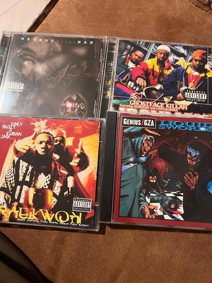 4 CD Wu-Tang Clan :, CD & DVD, CD | Hip-hop & Rap, Comme neuf, 1985 à 2000, Enlèvement ou Envoi