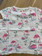 AO76 t-shirt met felroze flamingo's 8 jaar NIEUW, Fille, Chemise ou À manches longues, AO76 American Outfitters, Enlèvement ou Envoi
