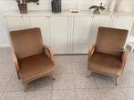 Set bijzet zeteltjes, Huis en Inrichting, Ophalen, Gebruikt, Hout, Vintage