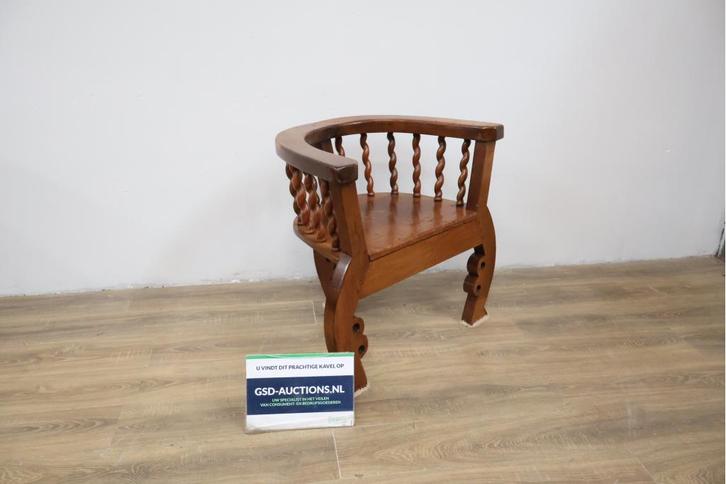 Antiek Houten 'Kapitein-Fauteuil', Antiek en Kunst, Antiek | Overige Antiek