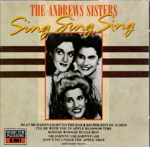 cd   /   The Andrews Sisters – Sing, Sing, Sing, CD & DVD, CD | Autres CD, Enlèvement ou Envoi