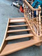 Houten trap, Doe-het-zelf en Bouw, Ophalen, Zo goed als nieuw, Trap, Minder dan 2 meter