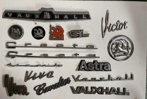 Vauxhall emblemen allerlei, Verzamelen, Automerken, Motoren en Formule 1, Gebruikt, Auto's