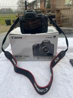 Canon 250D CAMERA, Audio, Tv en Foto, Fotocamera's Digitaal, Ophalen of Verzenden, Zo goed als nieuw, Spiegelreflex, Canon