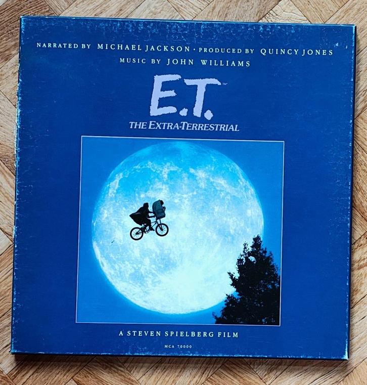 E.T. The extra terrestrial soundtrack, Cd's en Dvd's, Vinyl | Filmmuziek en Soundtracks, Zo goed als nieuw, 12 inch, Verzenden