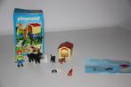 Playmobil 4498 hondenfamilie, Ophalen of Verzenden, Gebruikt, Complete set