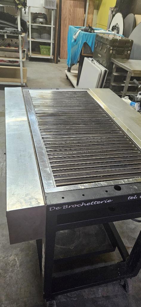 Gas barbeque Grafen / Ivas optioneel mega spit met motor, Tuin en Terras, Gasbarbecues, Gebruikt, Ophalen