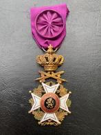 Lot 38: medaille Leopold 1 orde, Ophalen of Verzenden