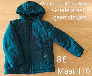 Jas jongen Urban Wave - maat 110, Gebruikt, Urban Wave, Ophalen of Verzenden, Jongen